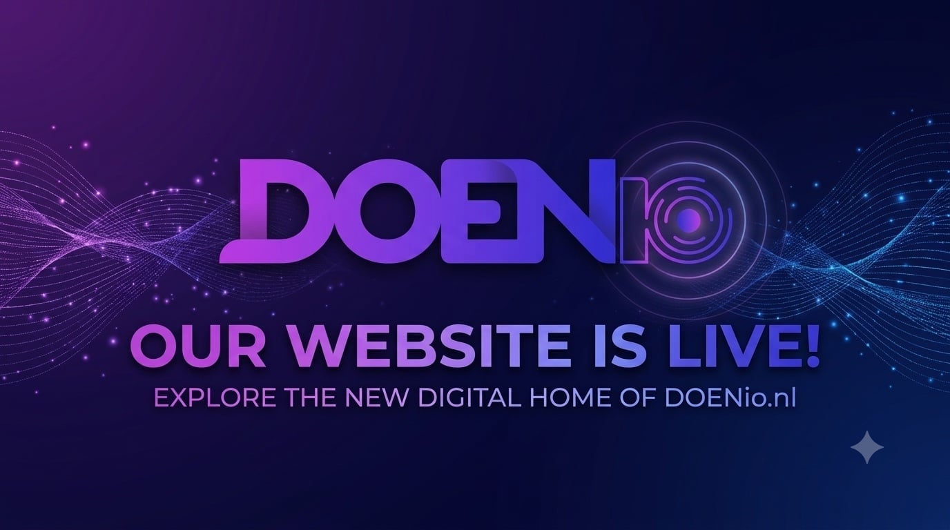 Onze website is live!